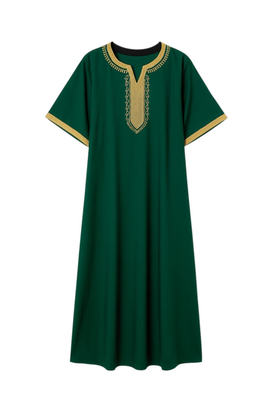 Gebetskleid für Herren - Grün/Gold