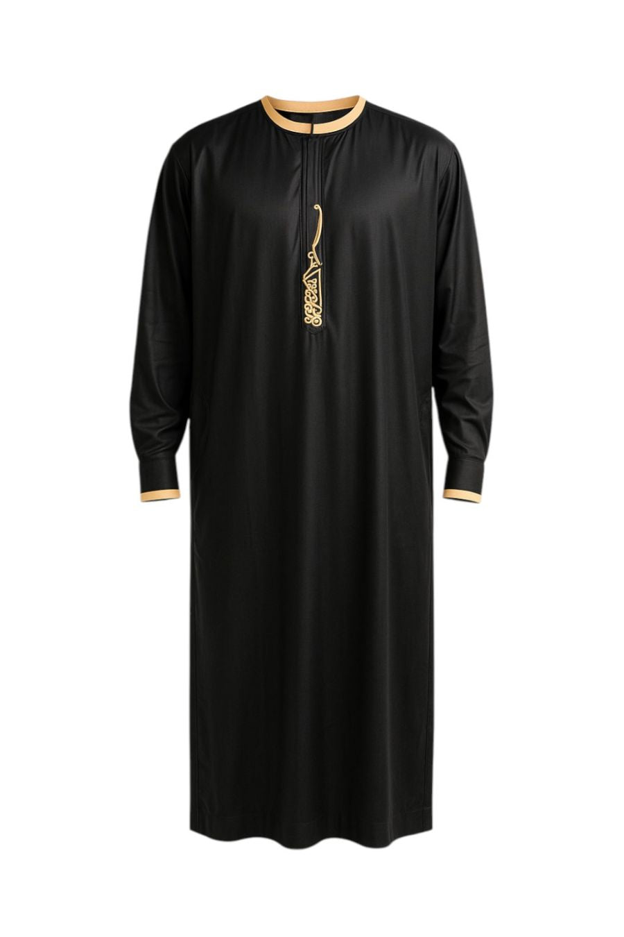 Gebetskleid für Herren - Schwarz/Gold