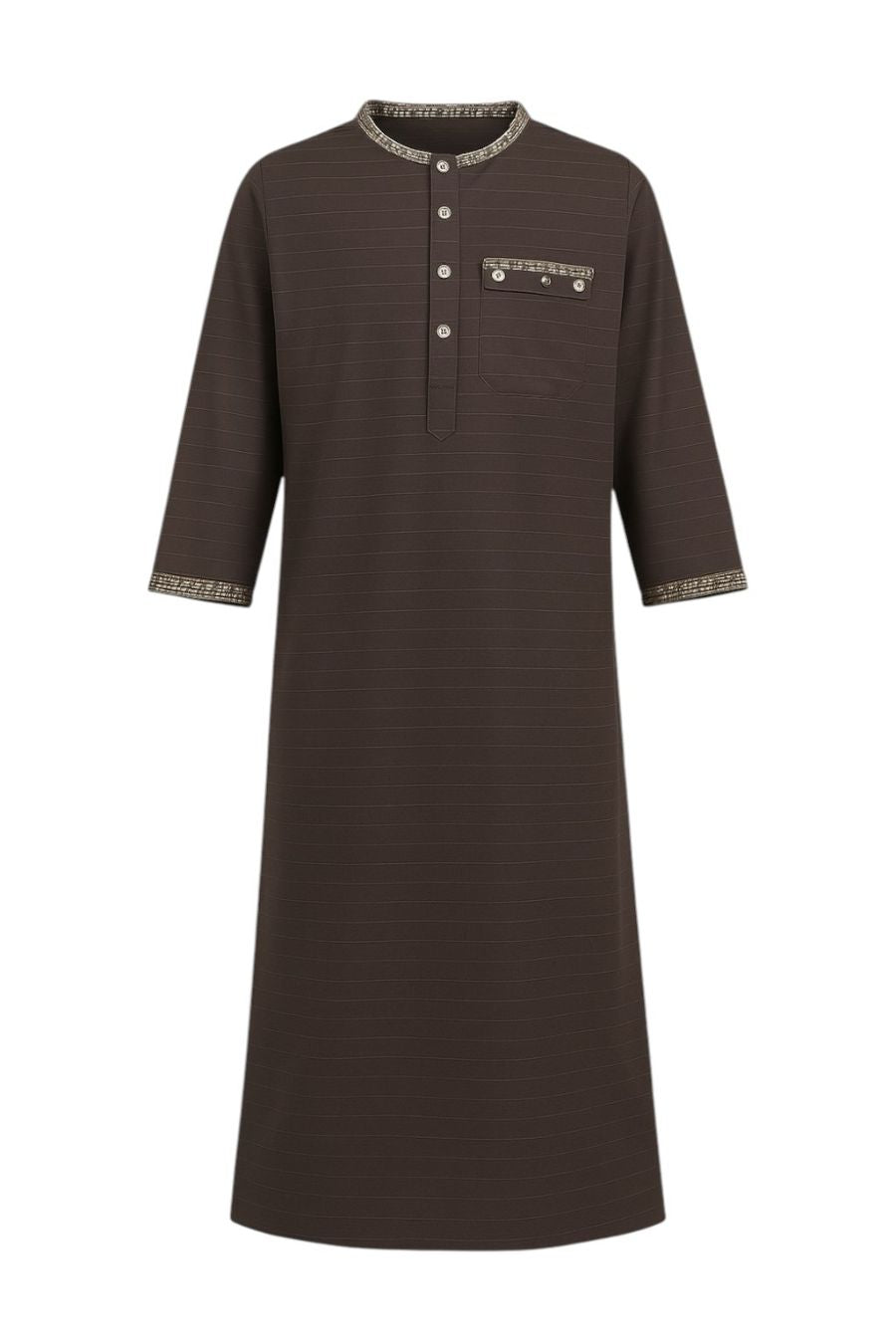 Gebetskleid für Jungs - Braun/Gold