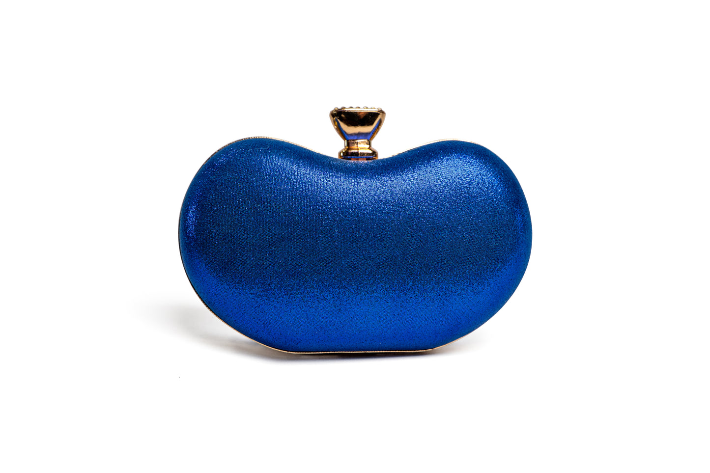 Clutch mit Steinen - Dunkelblau