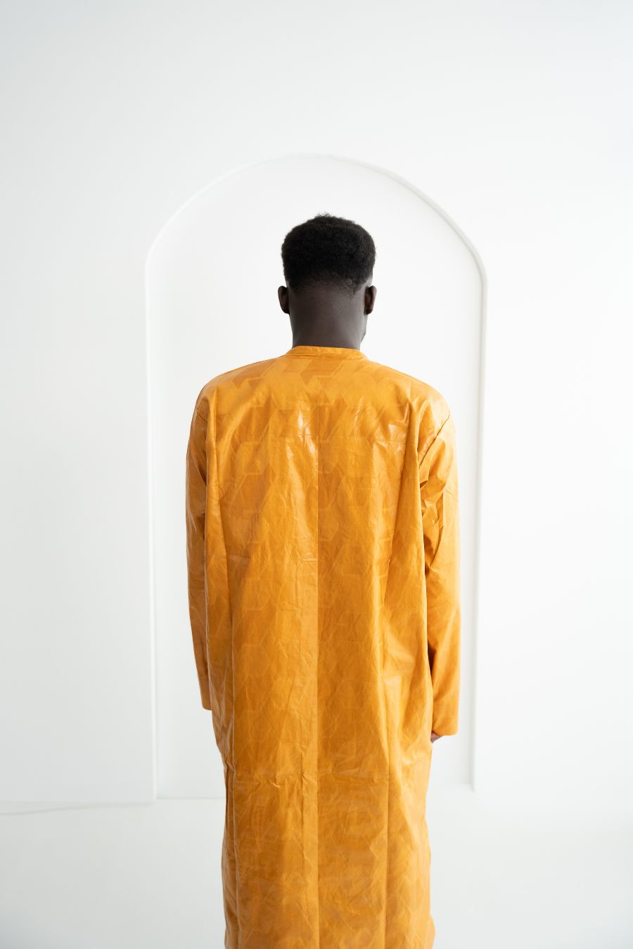 Afrikanische Festkleidung für Herren Gelb - Saidou