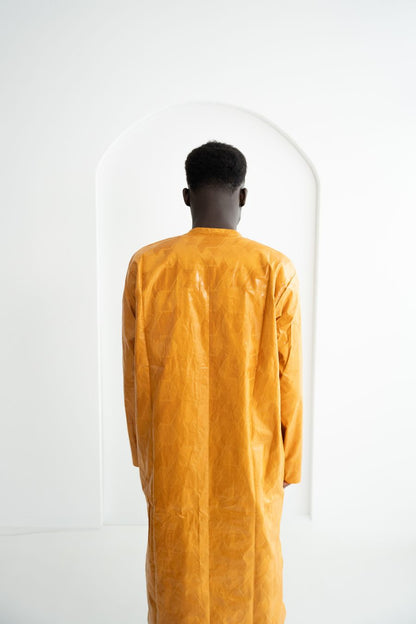 Afrikanische Festkleidung für Herren Gelb - Saidou