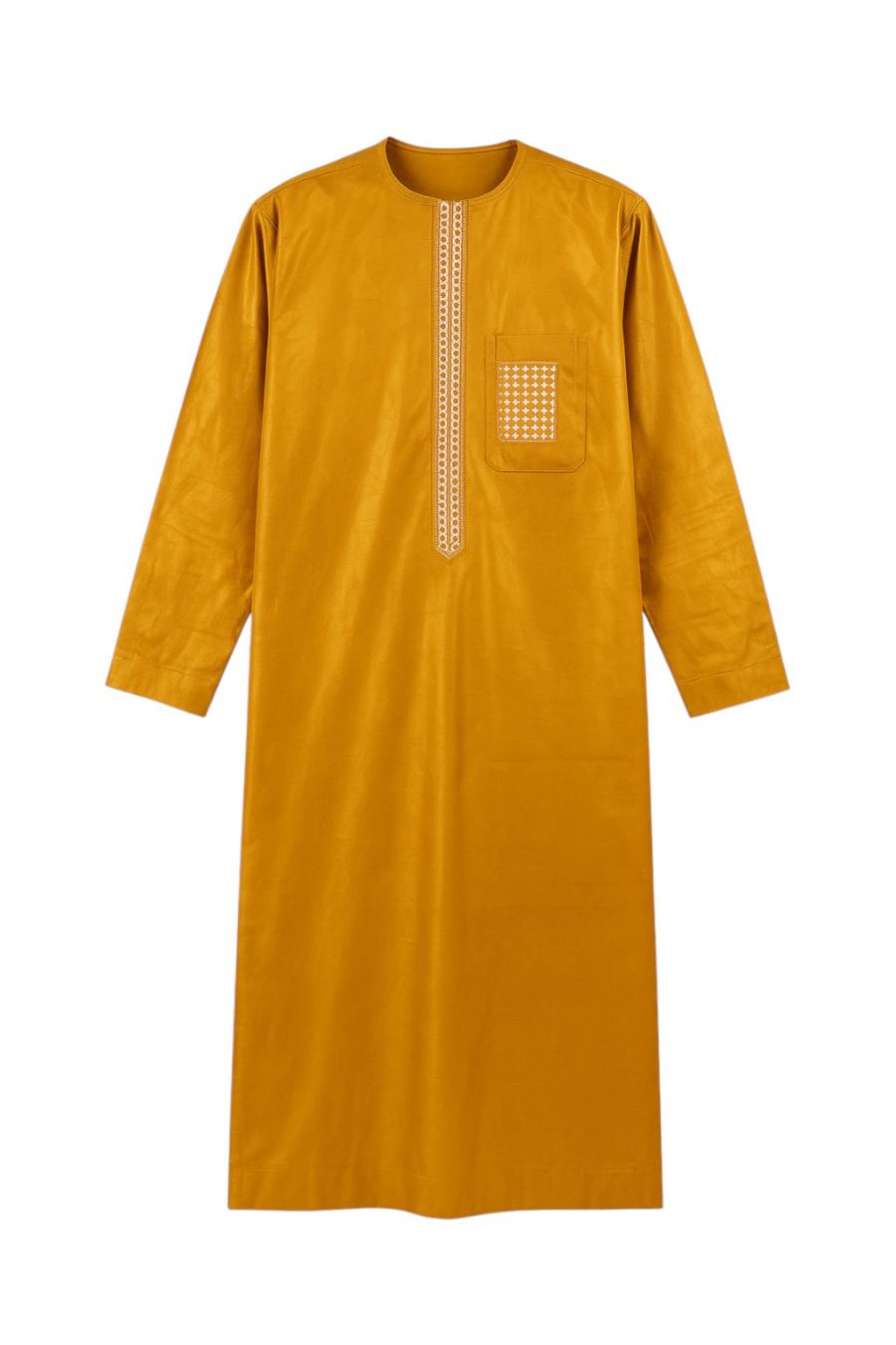 Afrikanische Festkleidung für Herren Gelb - Saidou