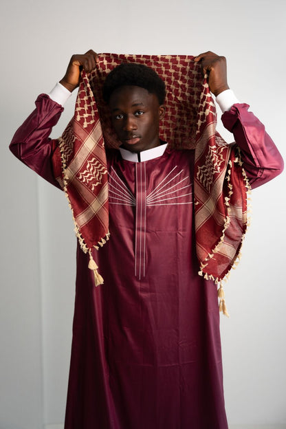 Gebetskleid für Herren - Rot