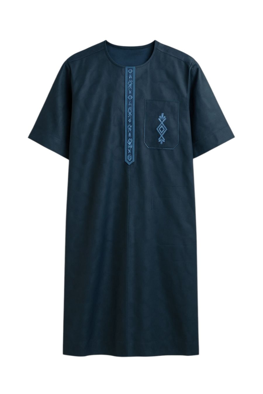 Afrikanische Festkleidung für Herren Nachtblau - Saidou