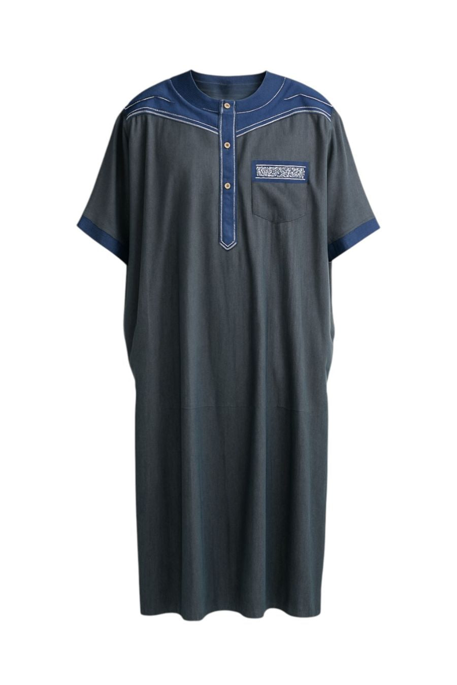 Gebetskleid für Herren - Grau/Blau