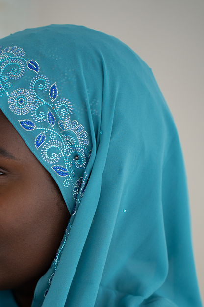 Hijab Kashka Fatim - Blau