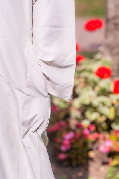 Gebetskleid für Jungs mit Details - helles Beige